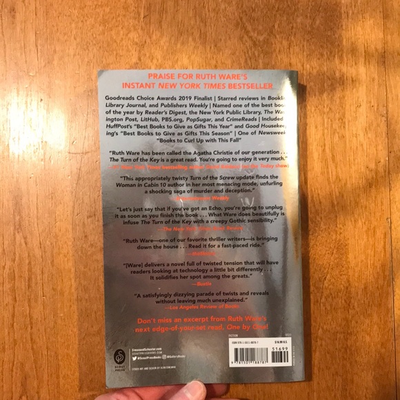 The Turn of the Key by Ruth Ware - Picture 3 of 3
